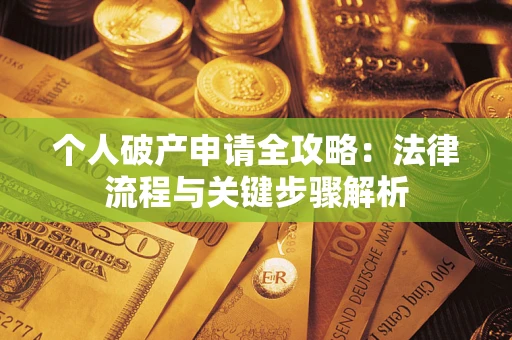 武汉个人破产申请全攻略：法律流程与关键步骤解析